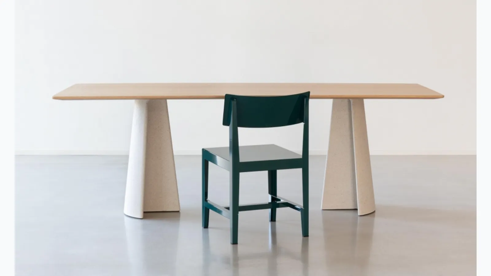 Bishop chair in steel sheet by Magis