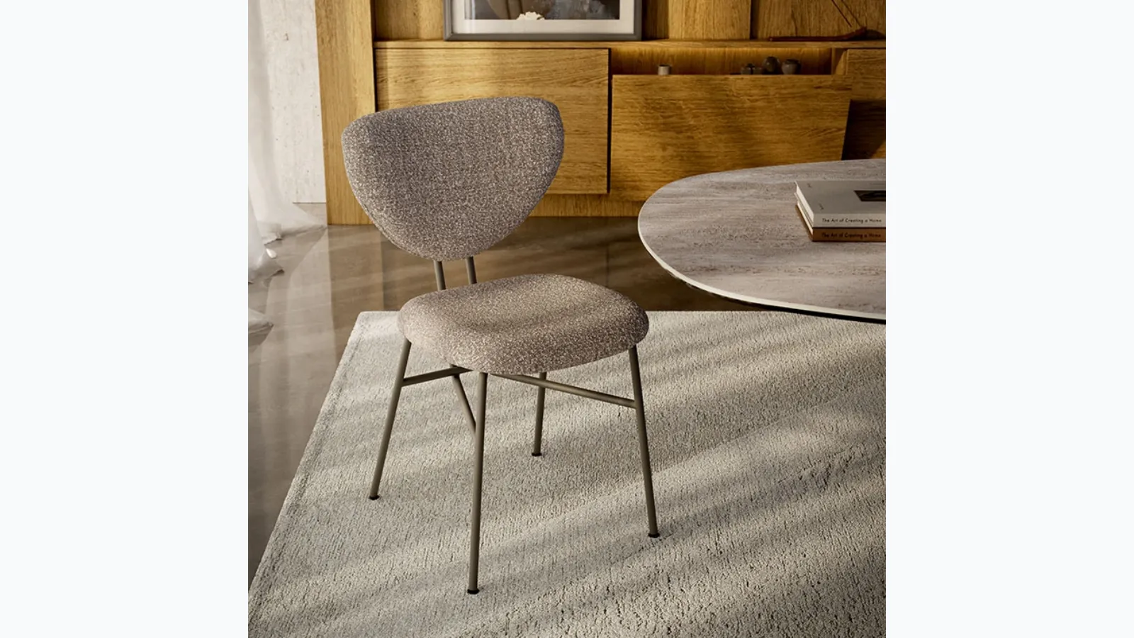 Chair Chloe in Cattelan Italia fabric.