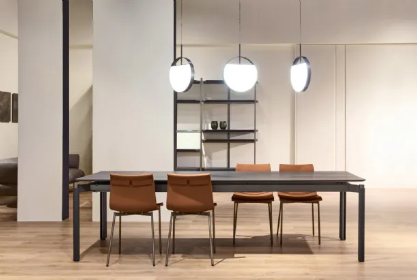Cantori's Circe leather chair.