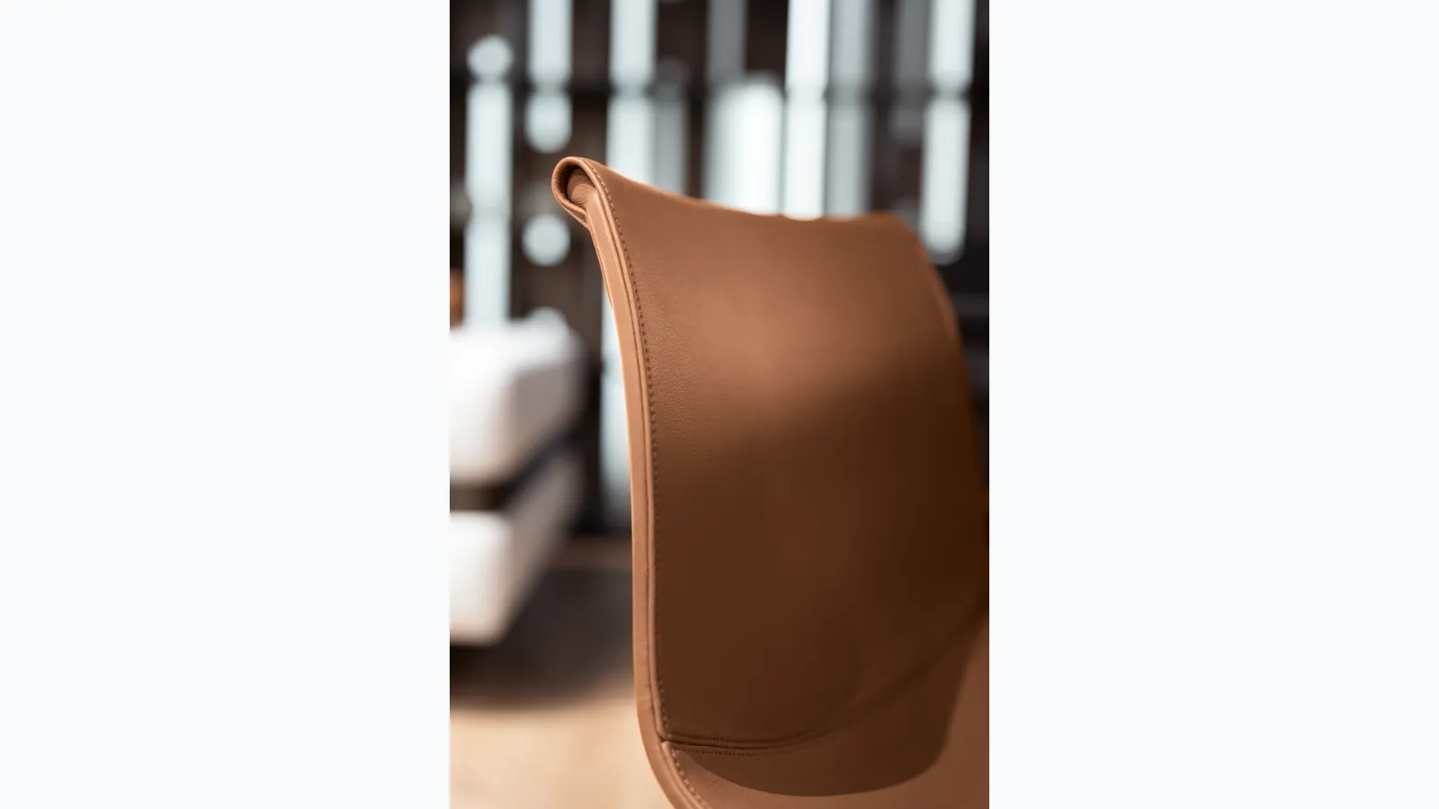 Cantori's leather Circe chair.