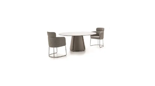 Fabric armchair Claire by Ditre Italia