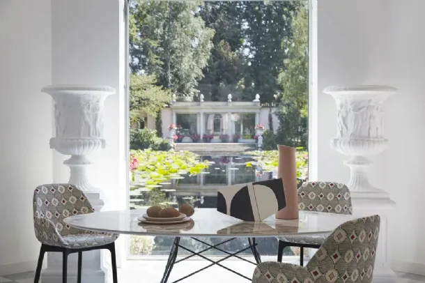 Clap Rubelli chair by Kartell