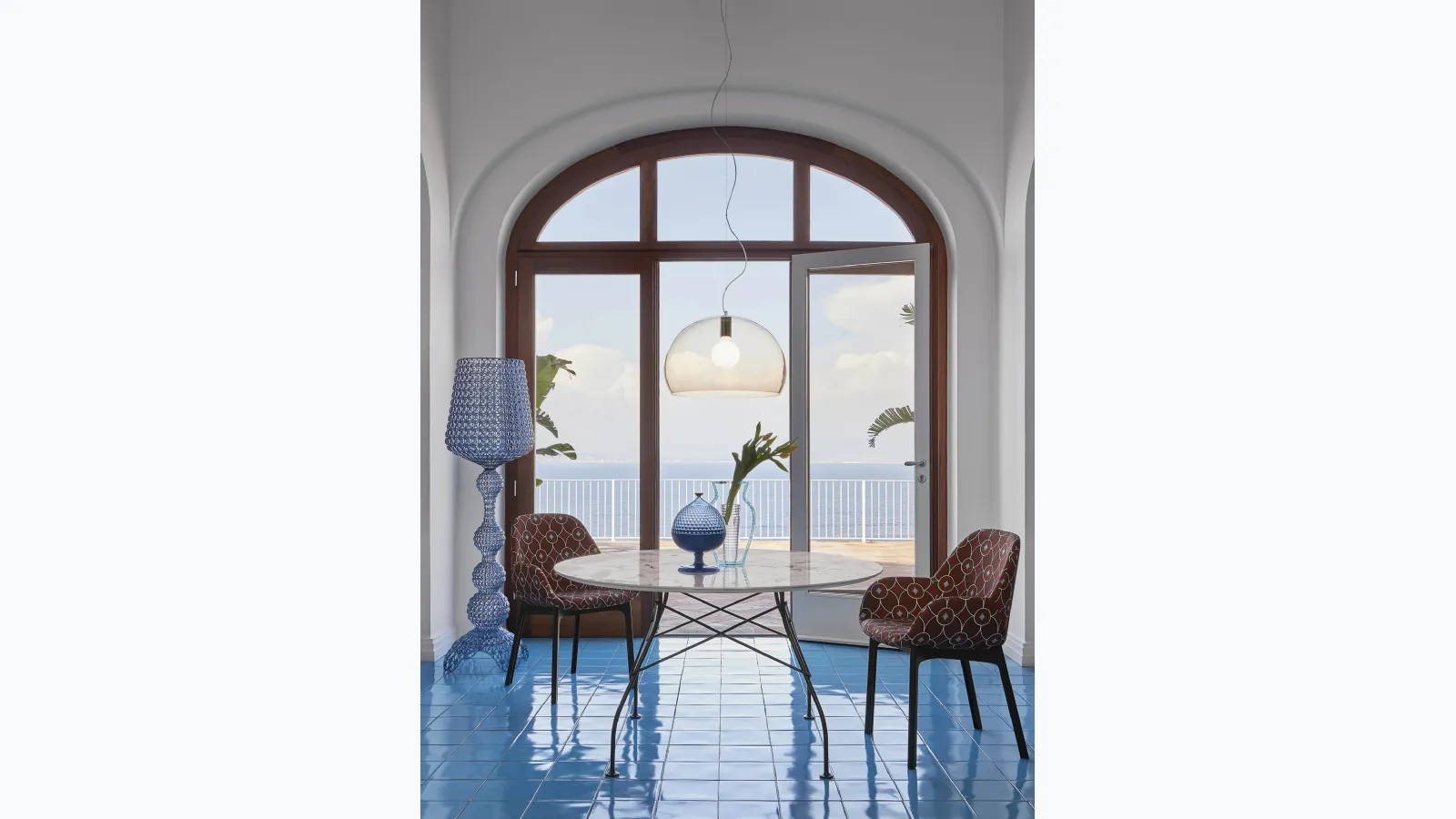 Clap Rubelli chair by Kartell.