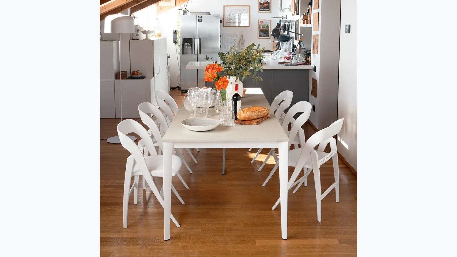 Folding chair Clikclak by Connubia