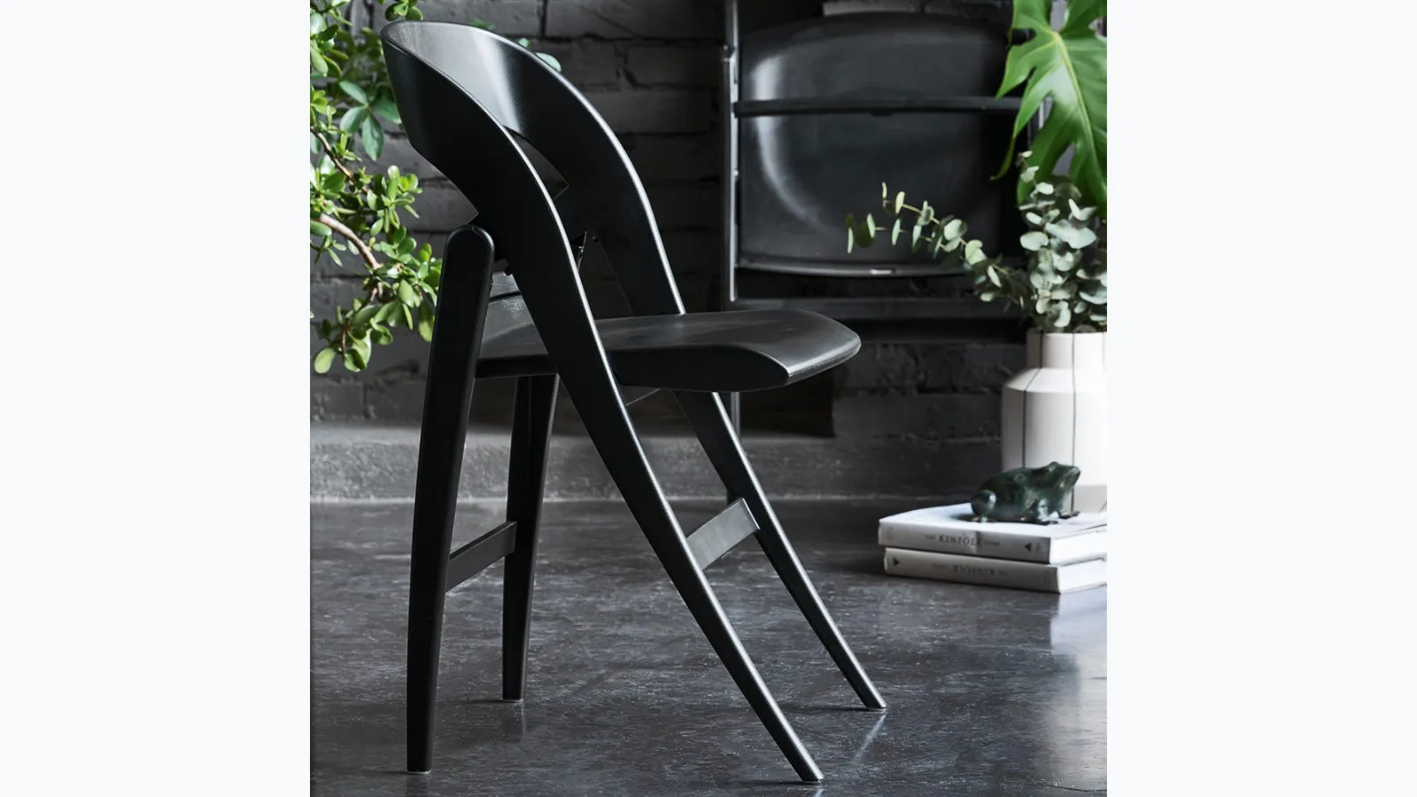 Folding chair Clikclak by Connubia