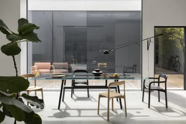 Stackable Chair Contorna by Kristalia