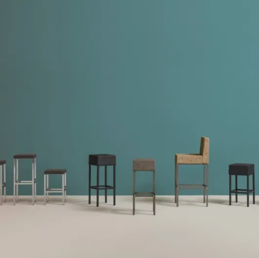 Pedrali Cube stool