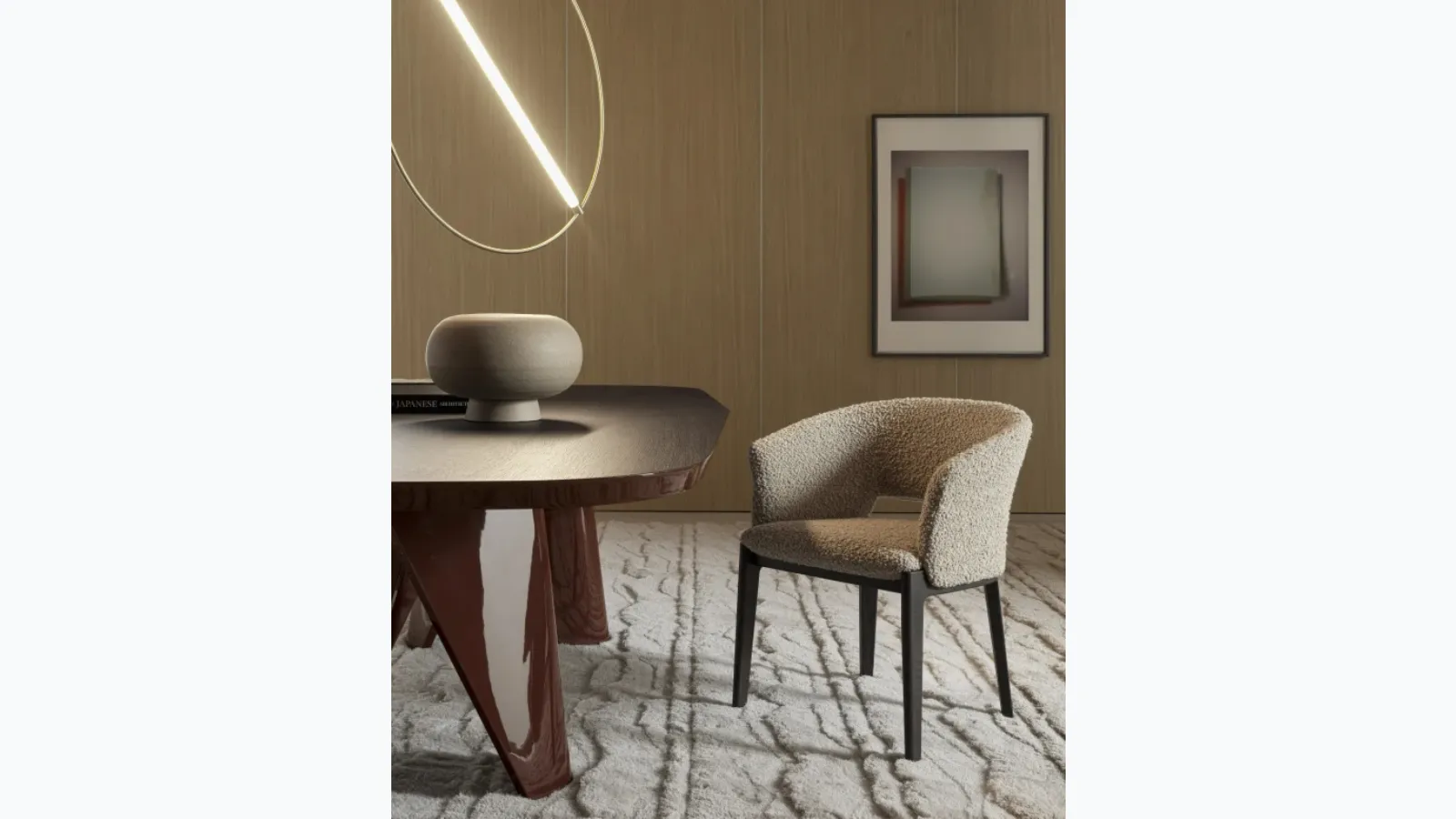 Devon Chair Armchair by Molteni & C