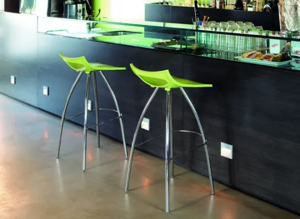 Technopolymer stool Diablito by Scab Design