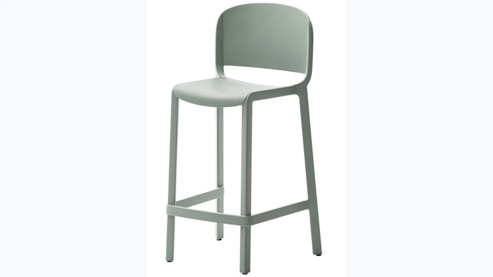 Stool Dome S in polypropylene by Veneta Cucine.