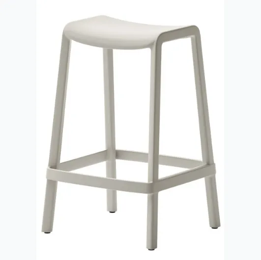 Dome polypropylene stool by Veneta Cucine.