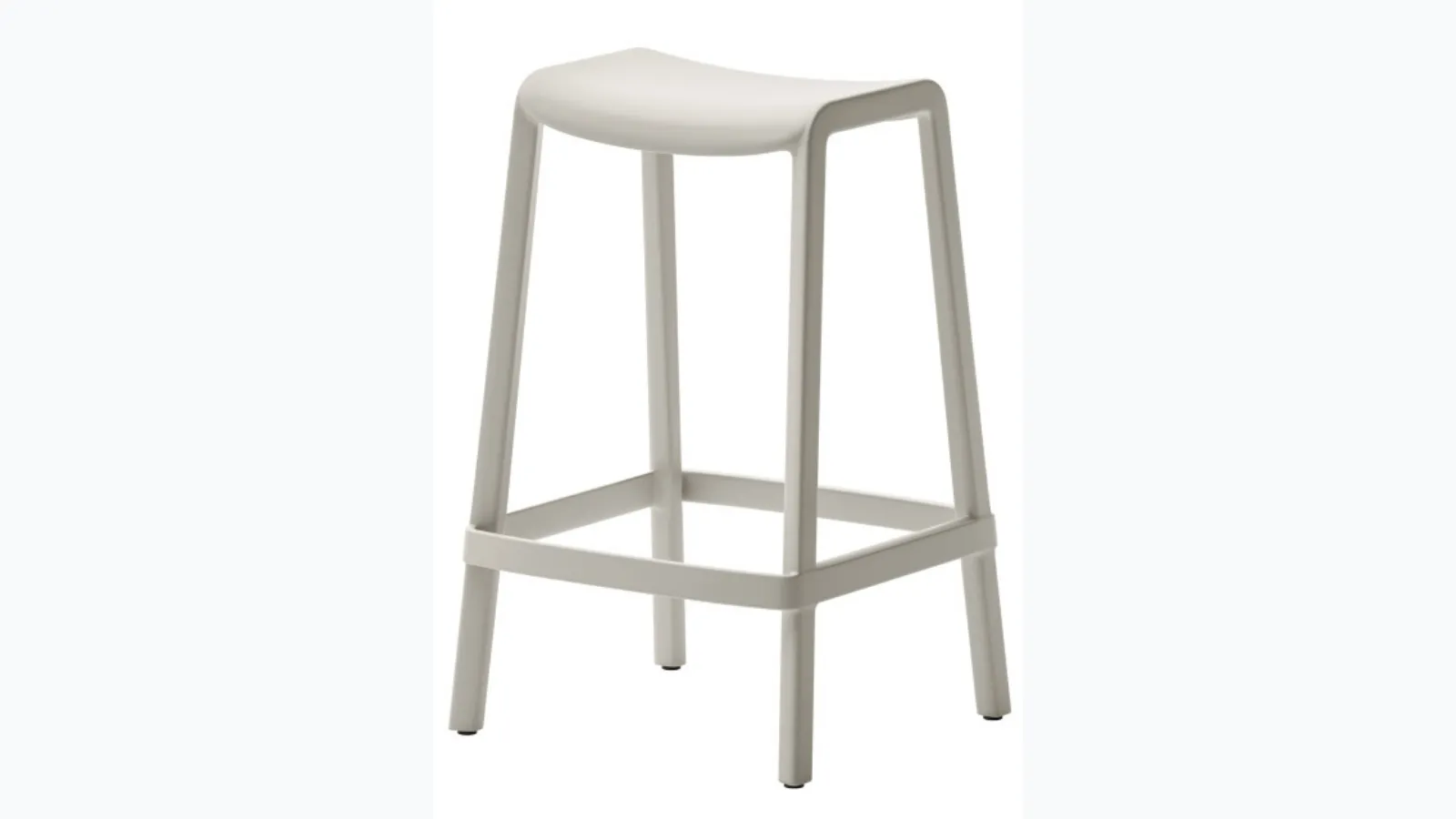 Dome polypropylene stool by Veneta Cucine.