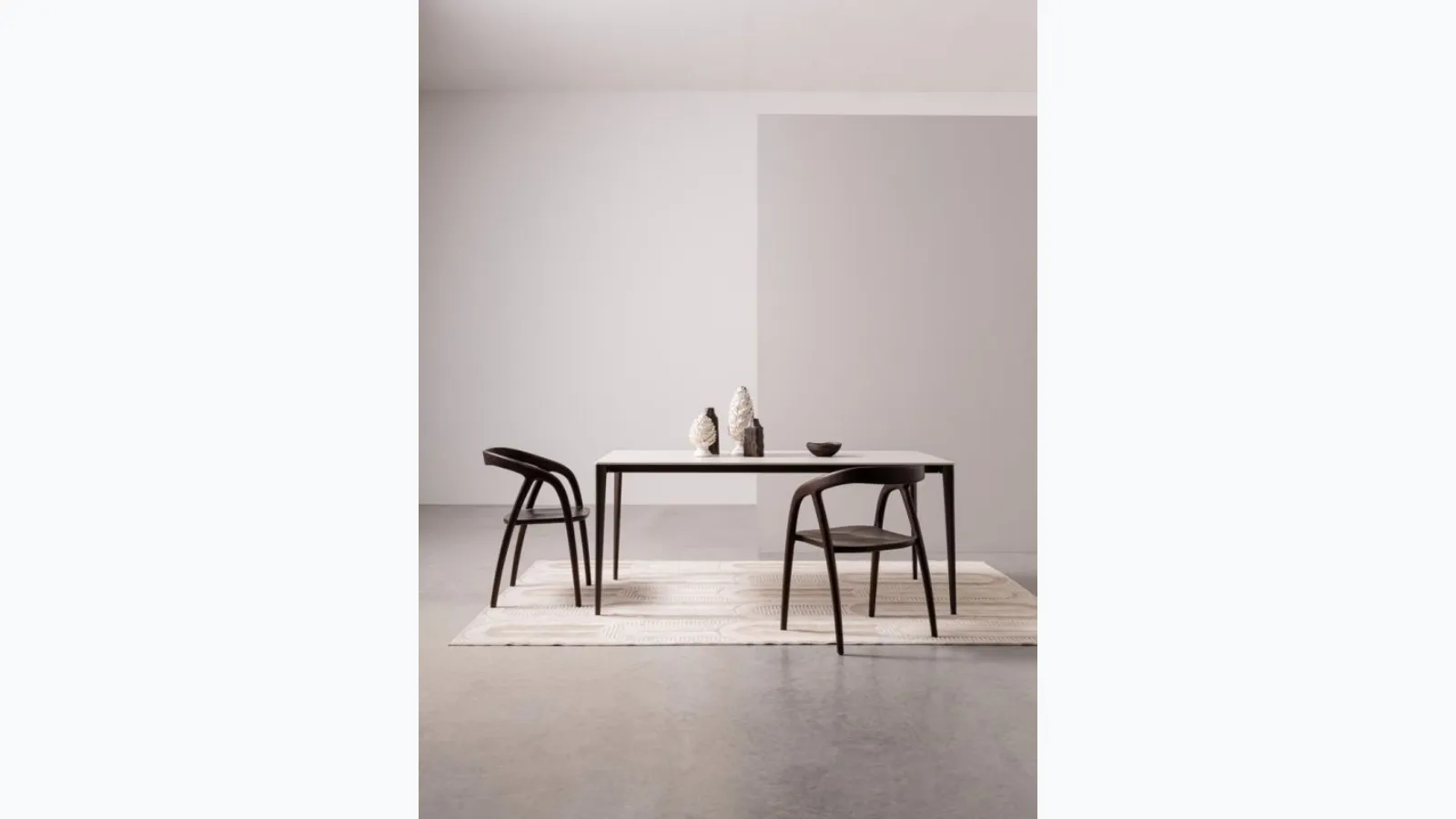 Dotty chair in teak wood by Bizzotto.