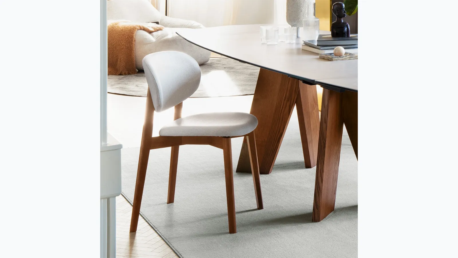 Eide Soft chair by Connubia.