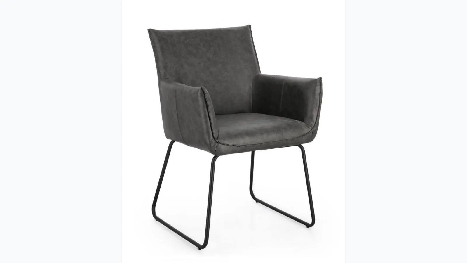 Evelyn chair in leather by Bizzotto