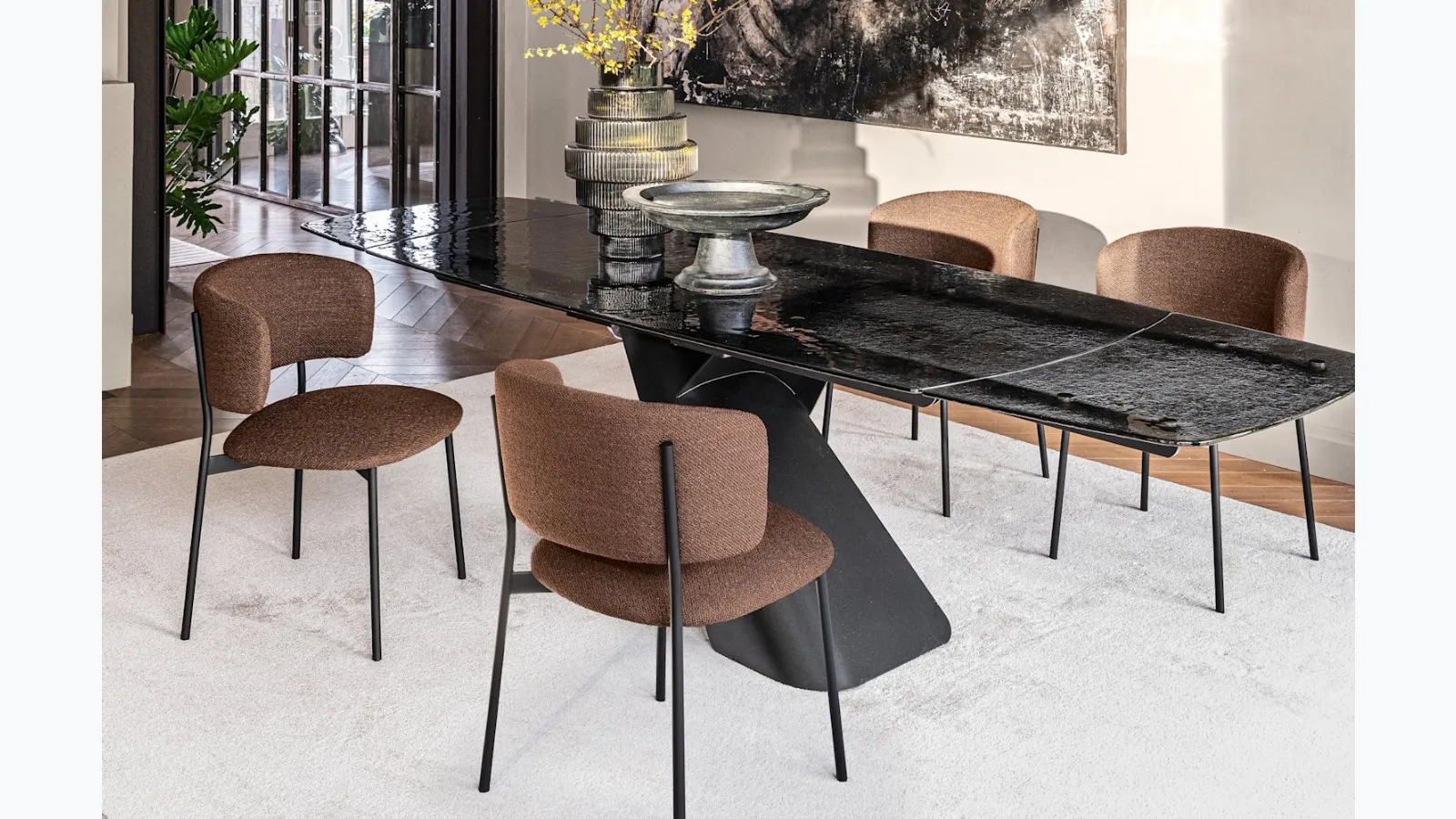 Calligaris Flex Upholstered Chair