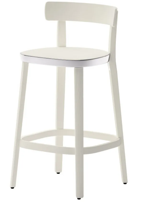 Folk ash stool by Veneta Cucine