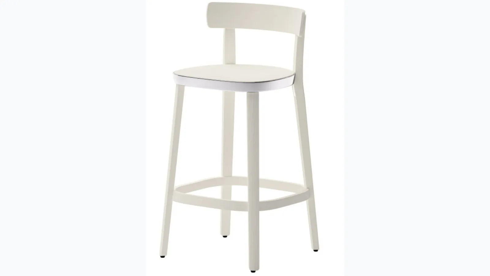 Folk ash stool by Veneta Cucine