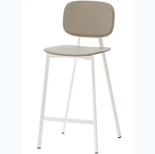 Futura stool in polypropylene with metal structure by Veneta Cucine