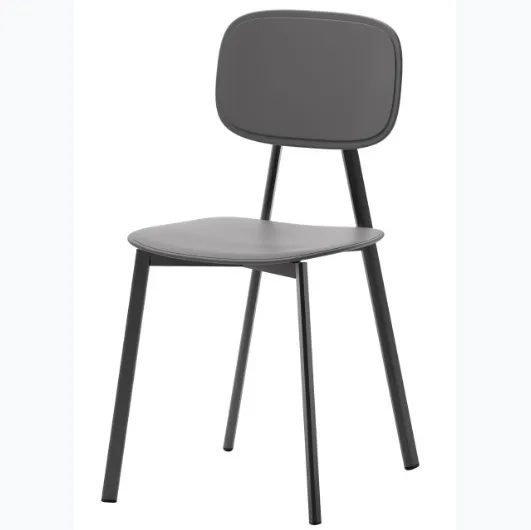 Future Chair in polypropylene with a metal frame by Veneta Cucine.