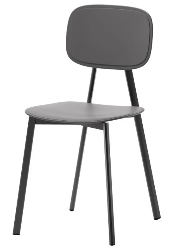Future Chair in polypropylene with a metal frame by Veneta Cucine.