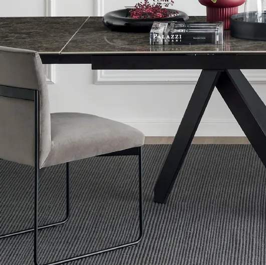 Calligaris Gala padded chair.