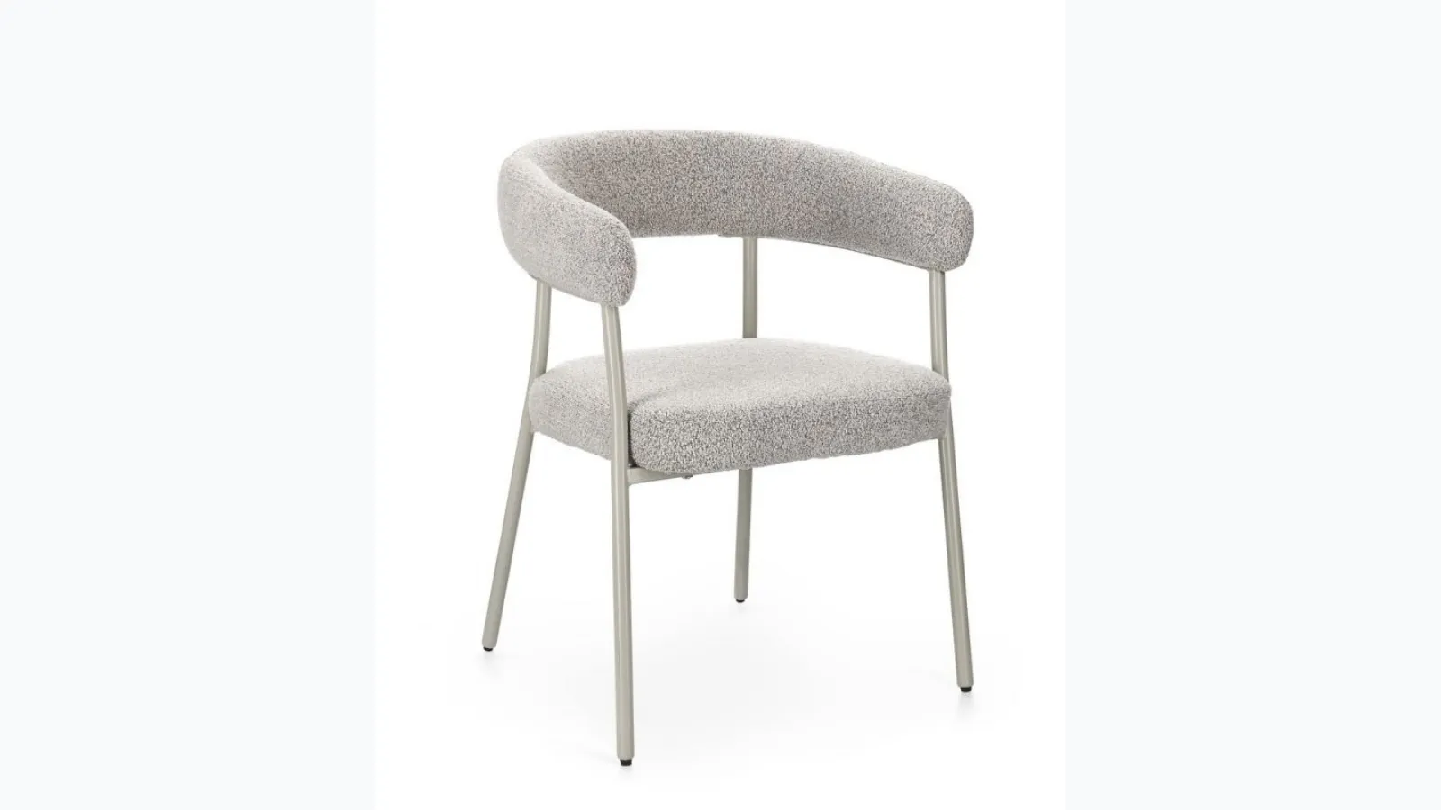 Giaele chair in upholstered fabric by Bizzotto.