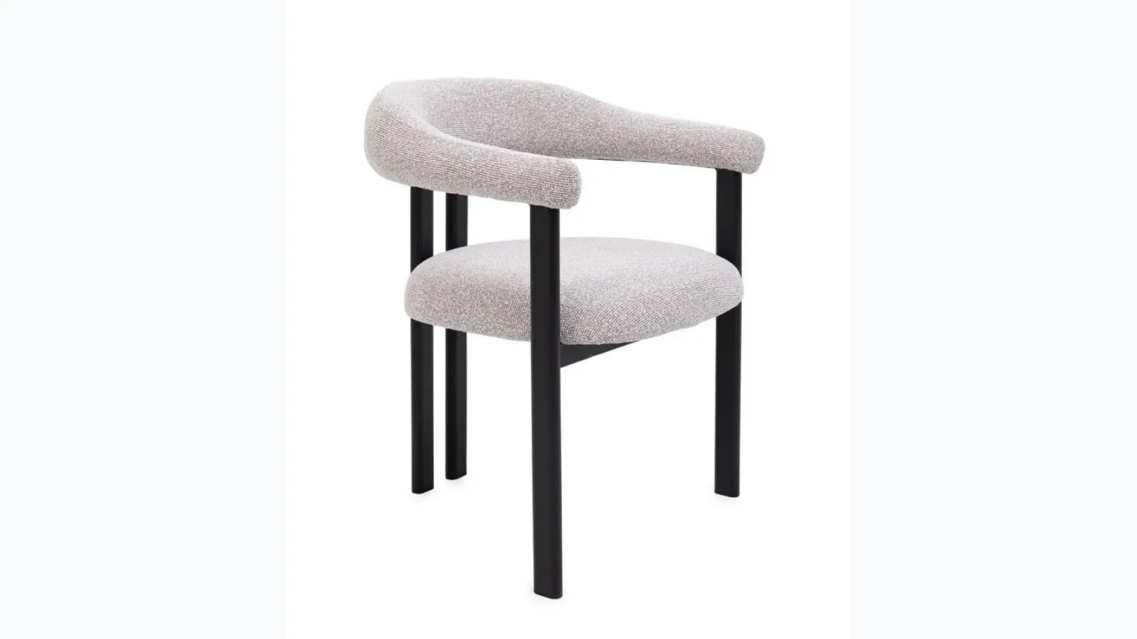 Judith upholstered chair by Bizzotto