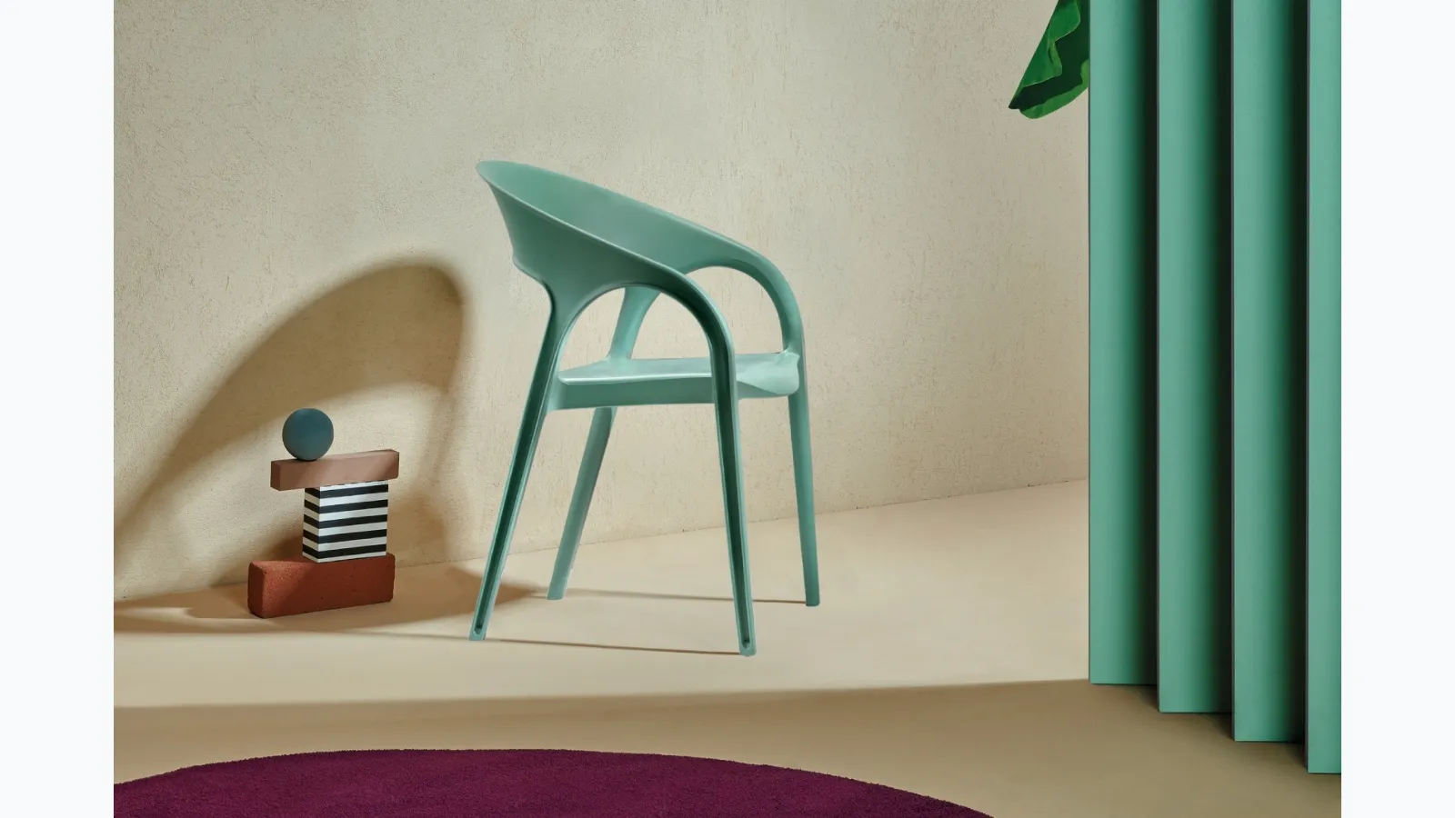 Gossip chair by Pedrali.