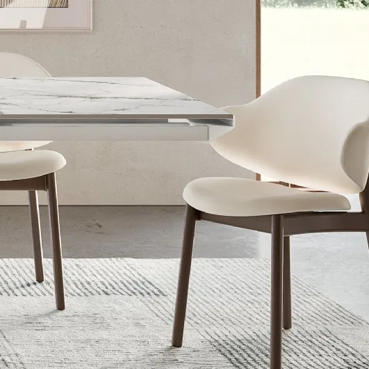 Holly fabric chair by Calligaris.