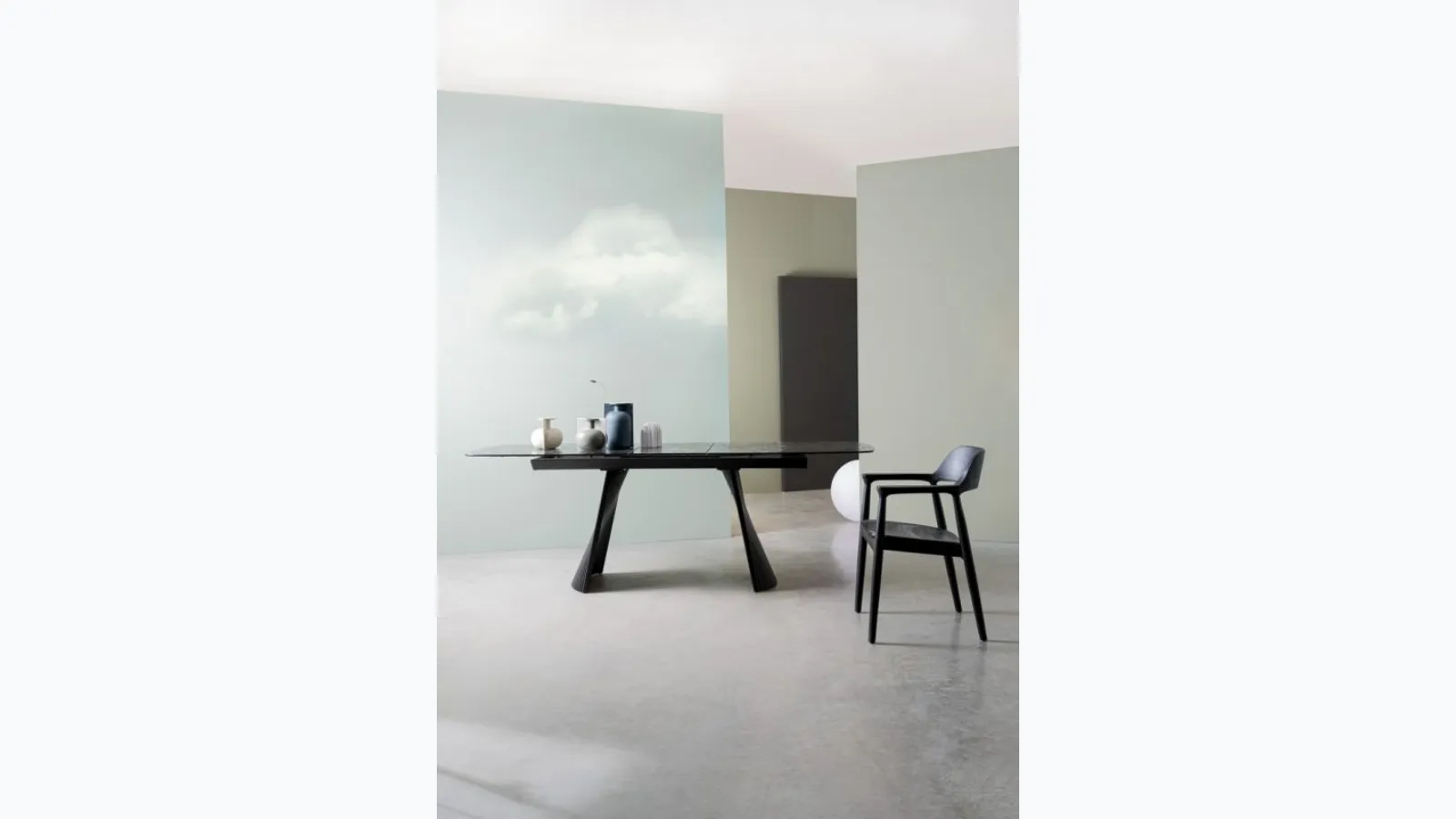 Idris teak wood chair by Bizzotto.