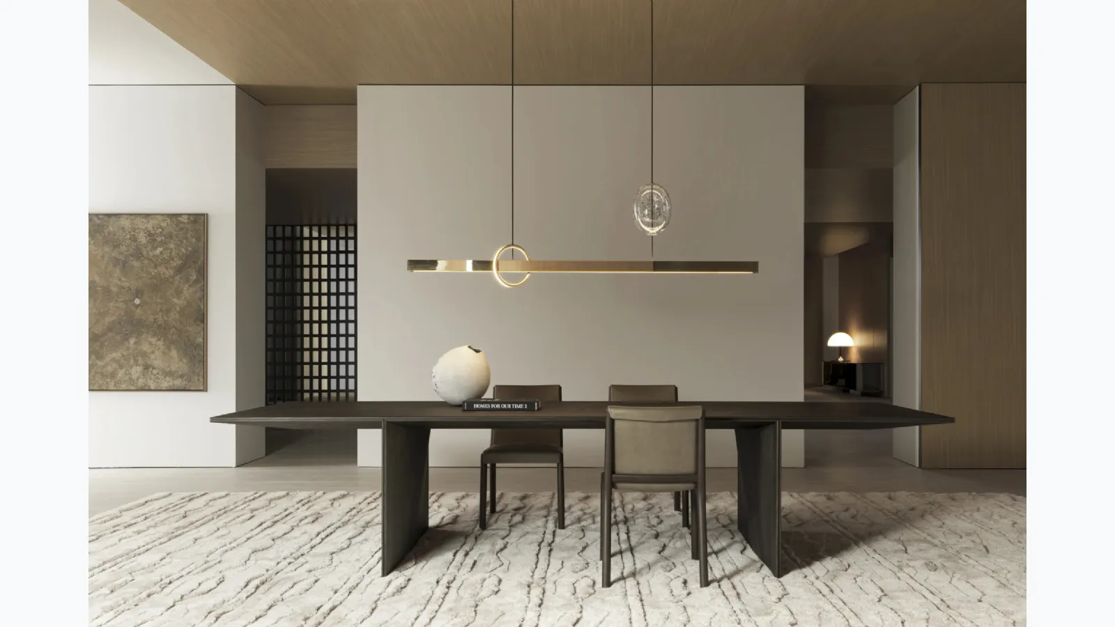 Janet leather chair by Molteni & C