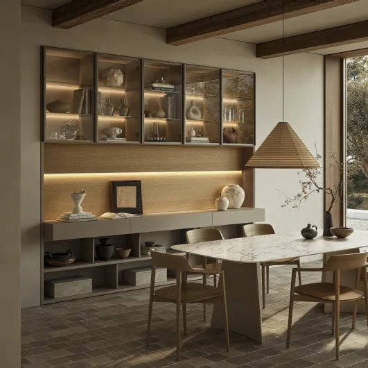 Lena wooden chair by Sangiacomo.