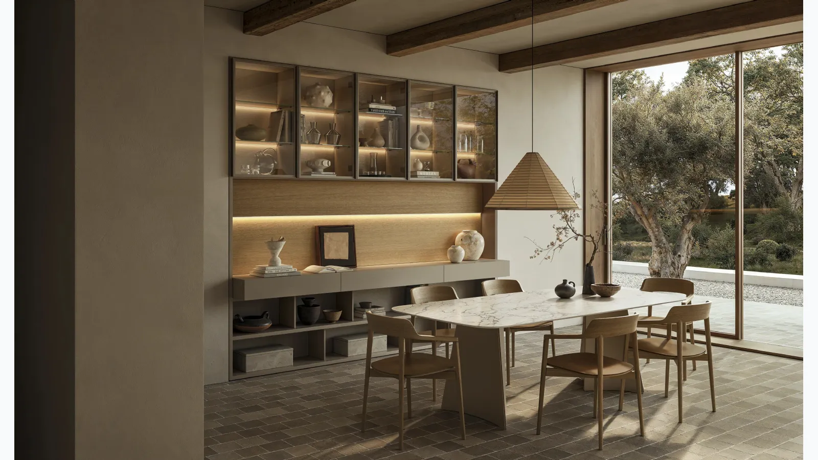 Lena wooden chair by Sangiacomo.