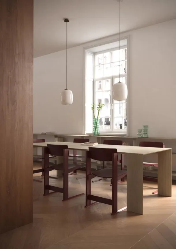 Lira wooden chair by Alias
