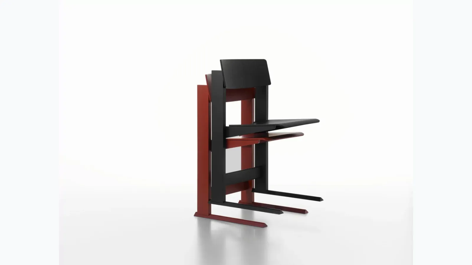Lira chair in wood by Alias