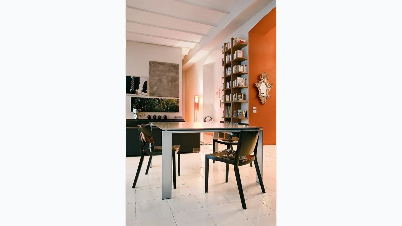 Stackable chair Lizz by Kartell