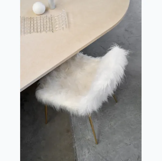Mammamia Fur Chair in faux fur by Opinion Ciatti