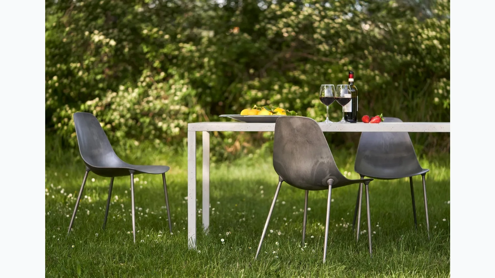 Mammamia Raw aluminum chair by Opinion Ciatti