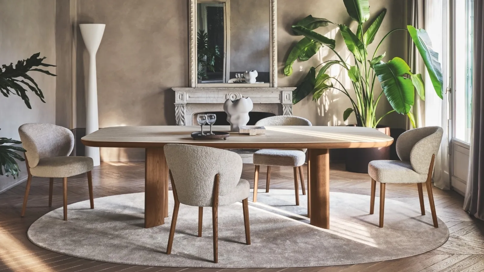 Calligaris' Mara padded chair