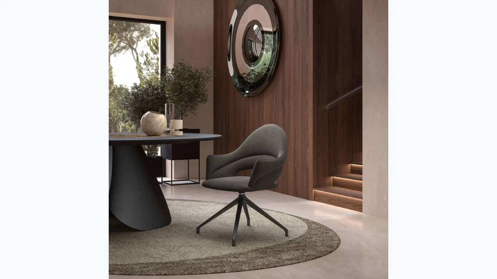 Marina chair by Ozzio