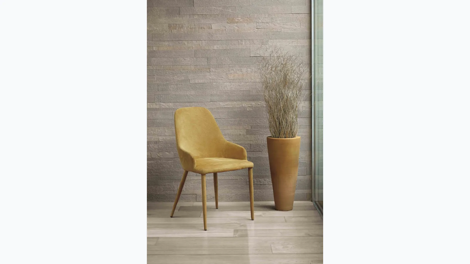 Matilda chair in econabuk by Ingenia.