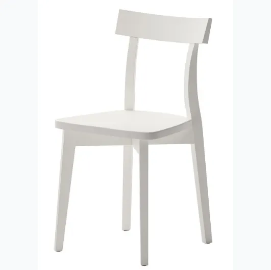 Maya chair in lacquered beech wood by Veneta Cuc