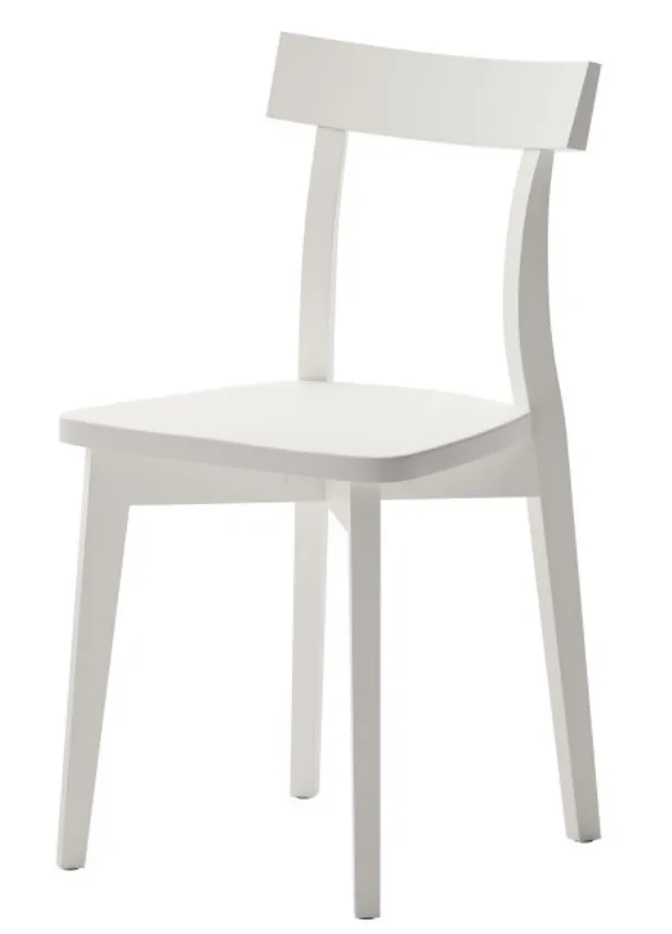 Maya chair in lacquered beech wood by Veneta Cuc