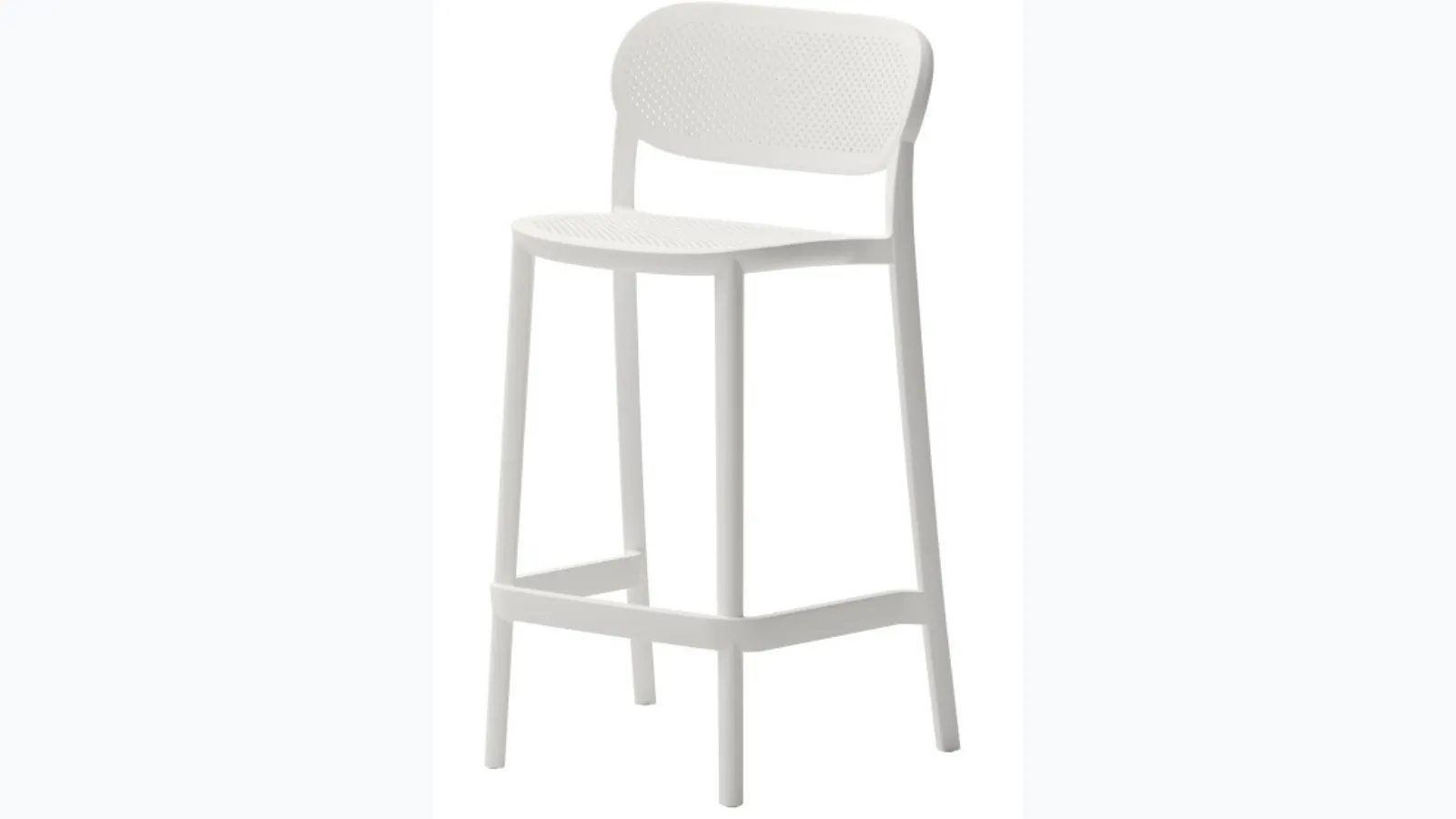 Mia stool in technopolymer by Veneta Cucine