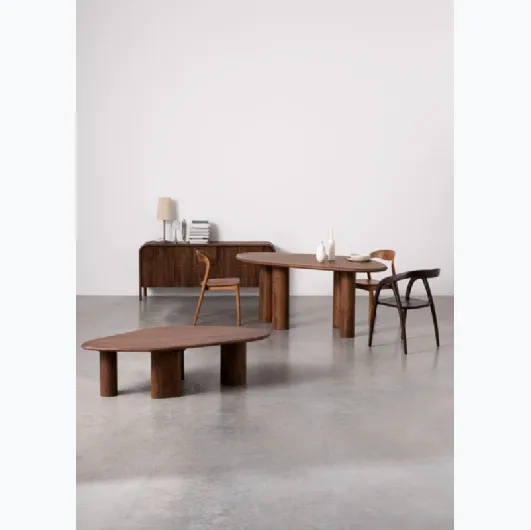 Miley wooden chair by Bizzotto.