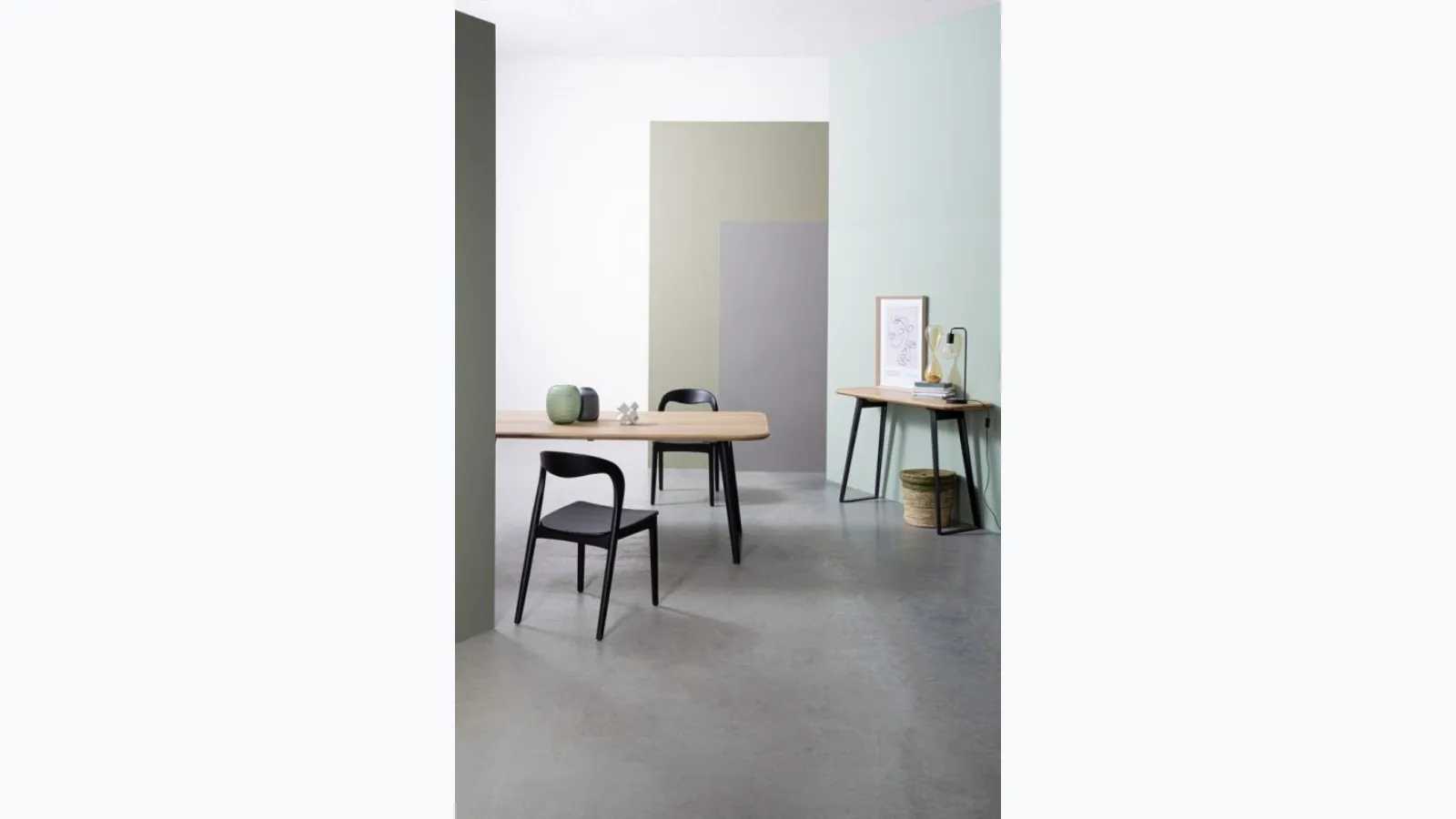 Miley wooden chair by Bizzotto