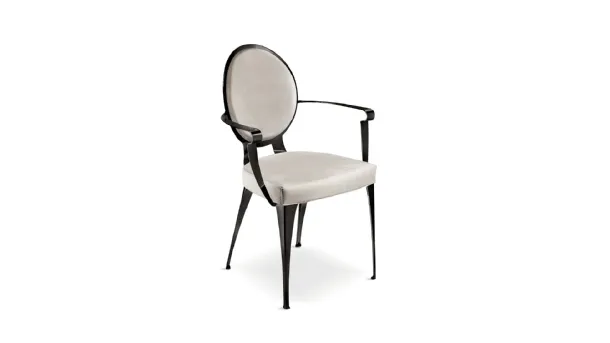 Miss Chair with Padded Backrest Armchair by Cantori