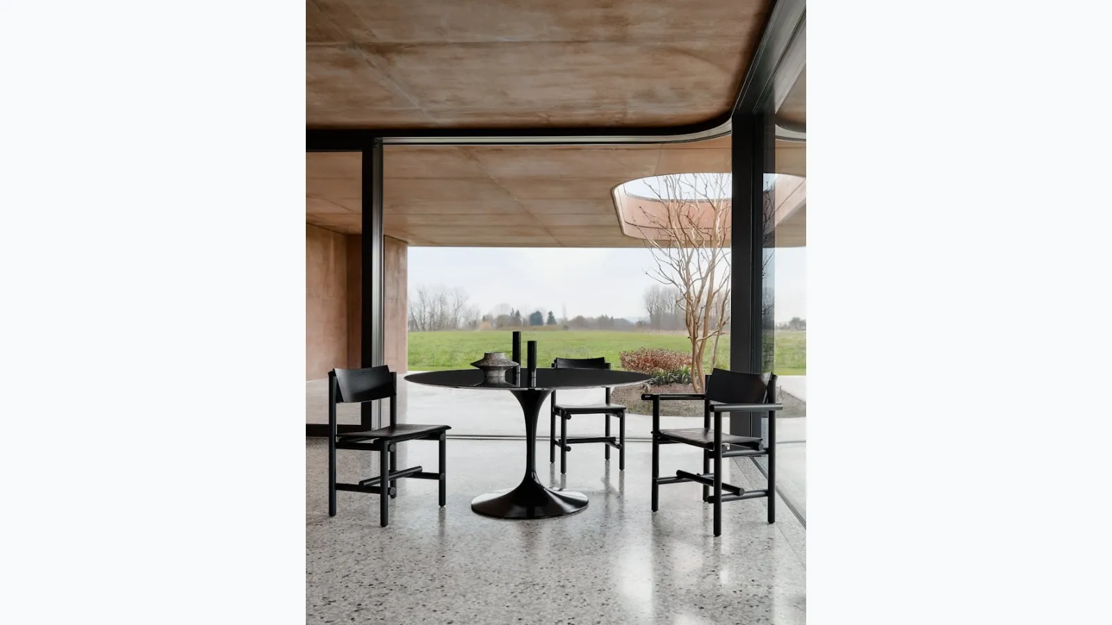 Wooden Muecke Chair by Knoll