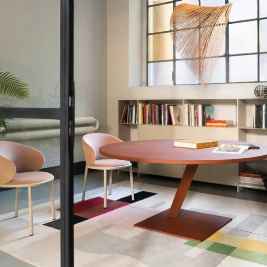 Mun fabric chair by Desalto.